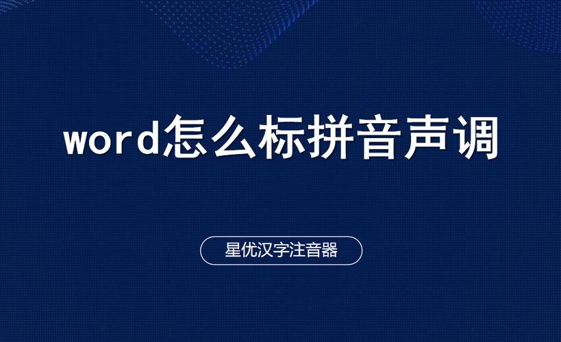 word拼音怎么标