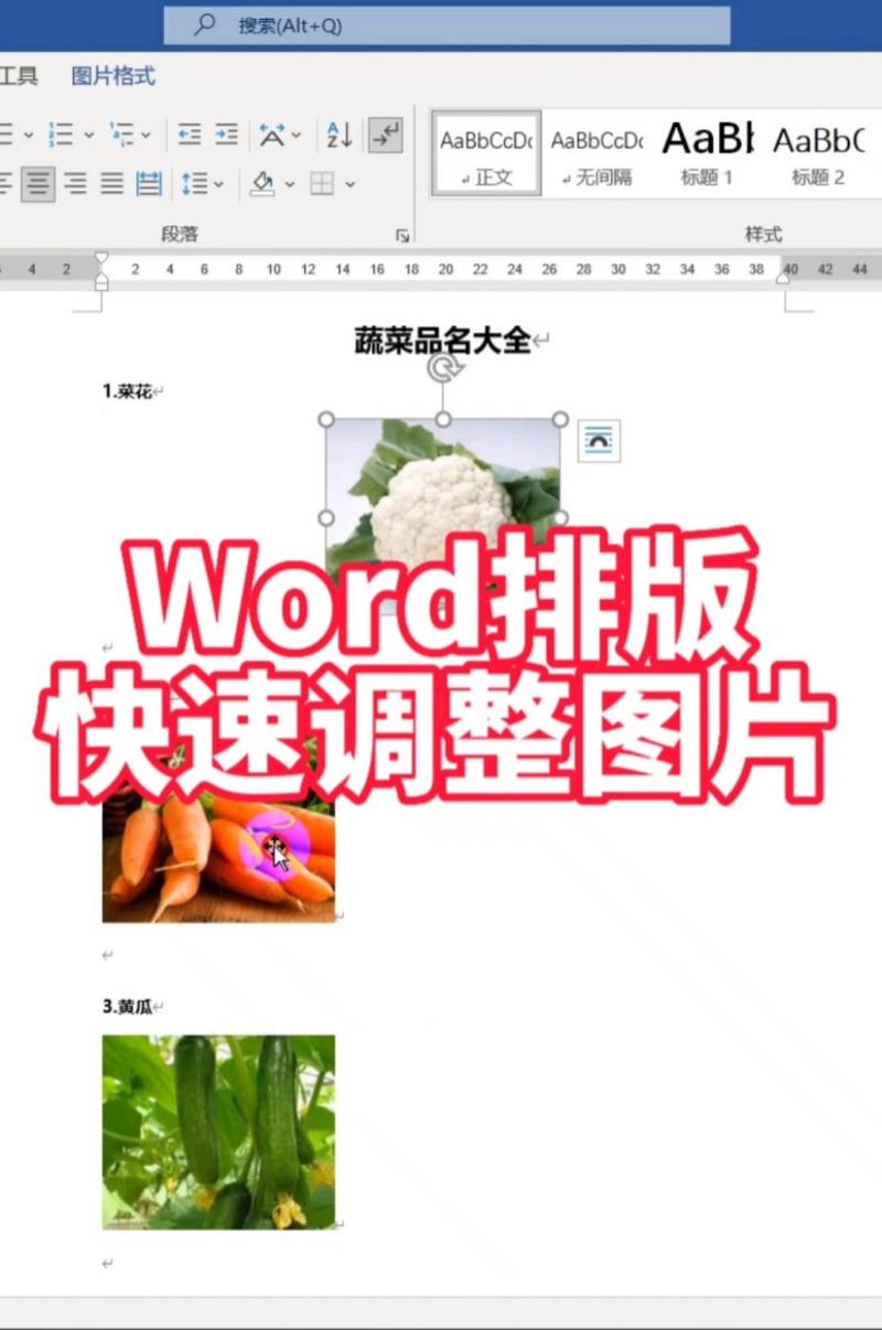 怎么调word里的图片