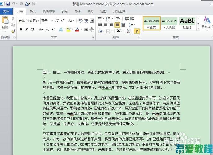 word2010怎么看字数