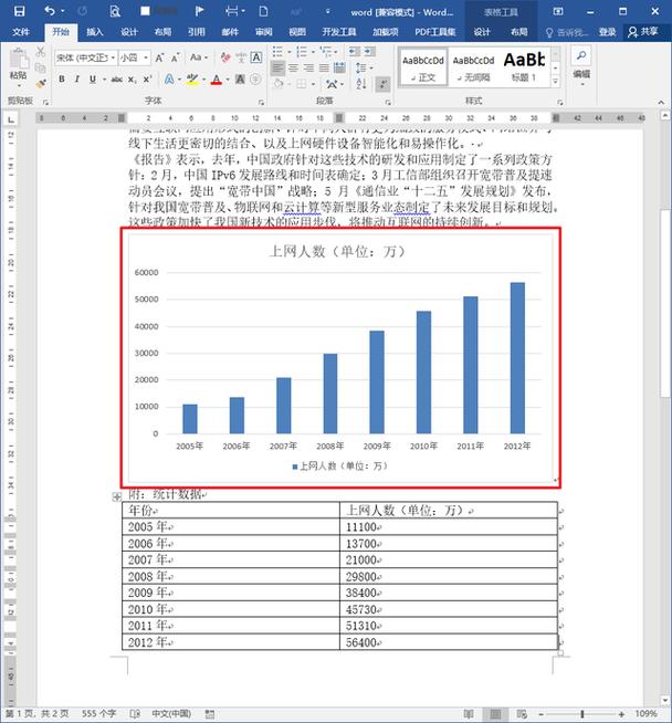 word里怎么打图表