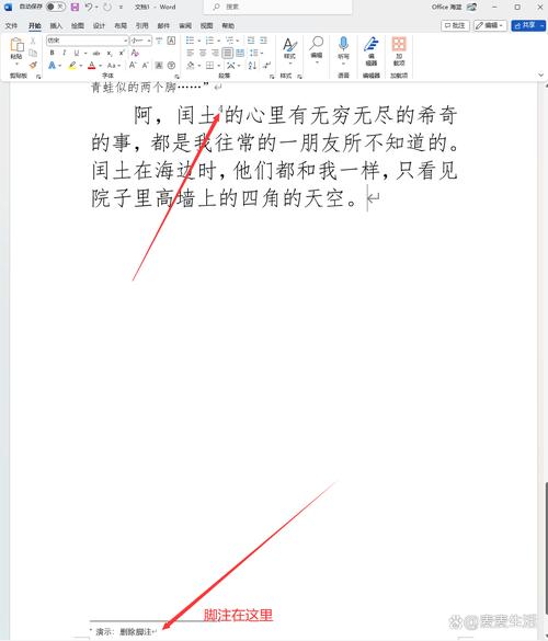 word2013脚注怎么删除