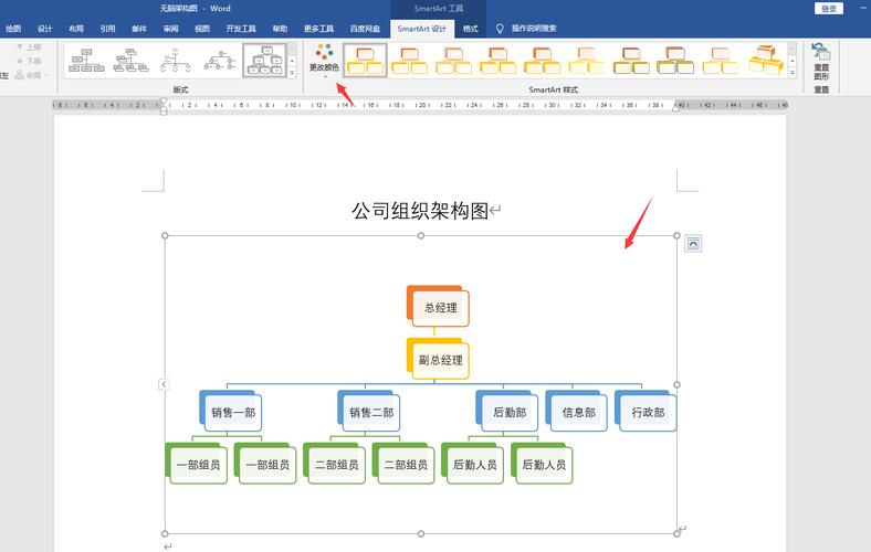 word怎么画机构图