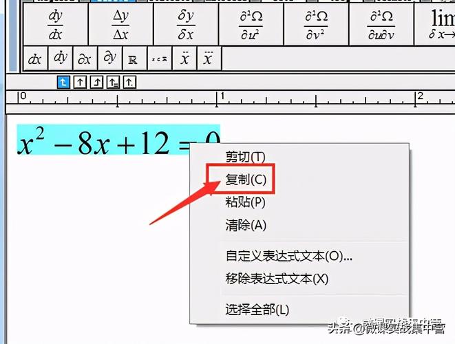 WORD公式编辑器怎么用纸