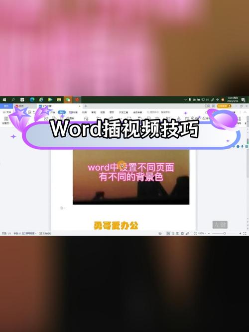 怎么把视频提到word