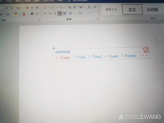 word中汉字怎么读