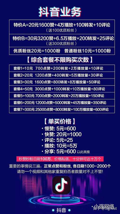 抖音1元100个粉丝,全网自助下单最便宜