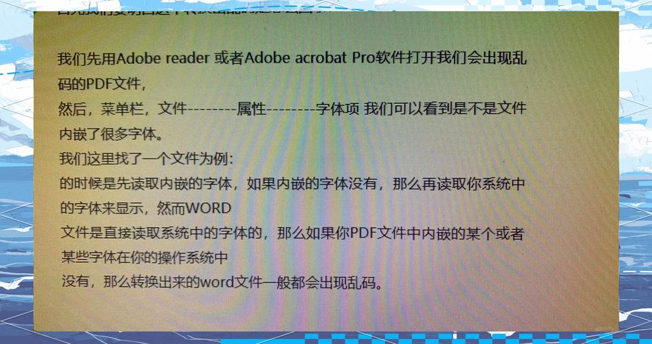 pdf转word乱码怎么办