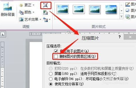 word文档怎么裁剪图片