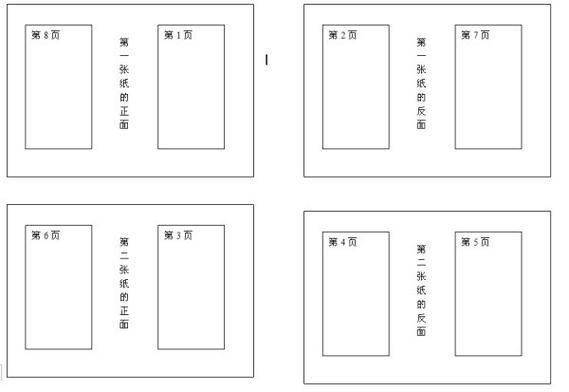 word怎么书籍折页