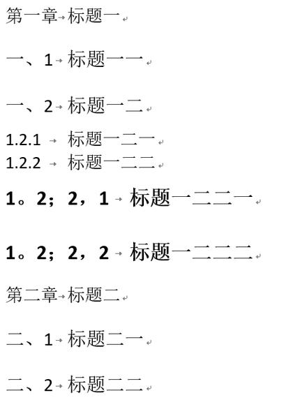 word标题怎么编号