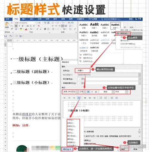 word标题怎么设置集