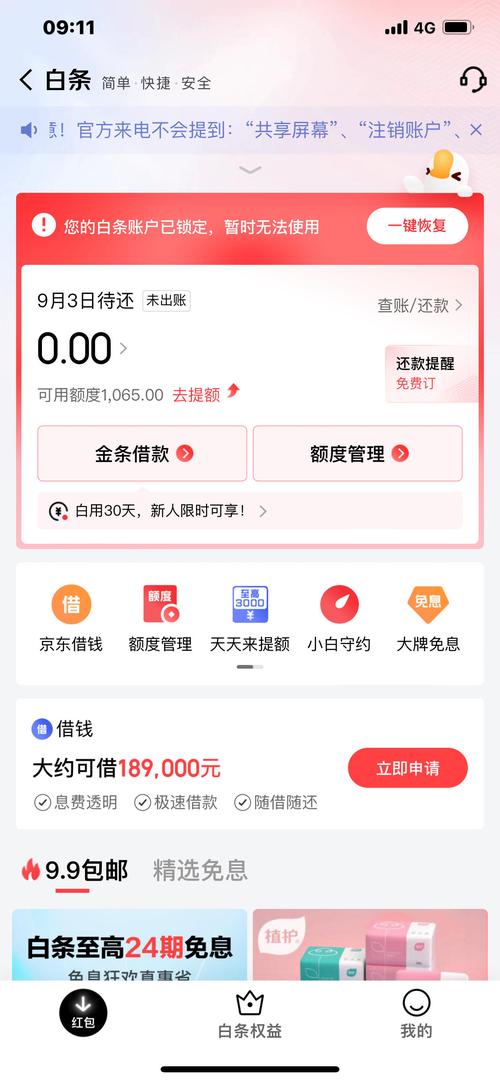 京东白条怎么还款