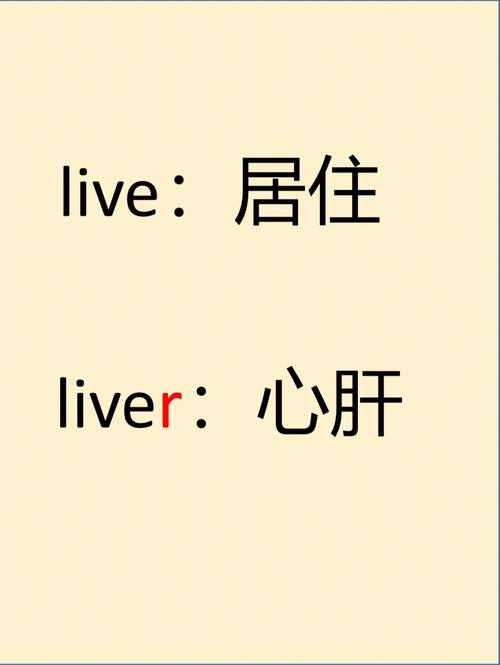 live怎么读