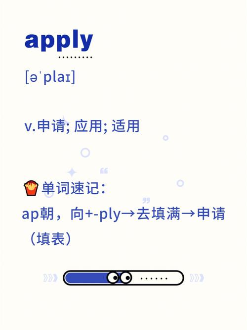 apply是什么意思