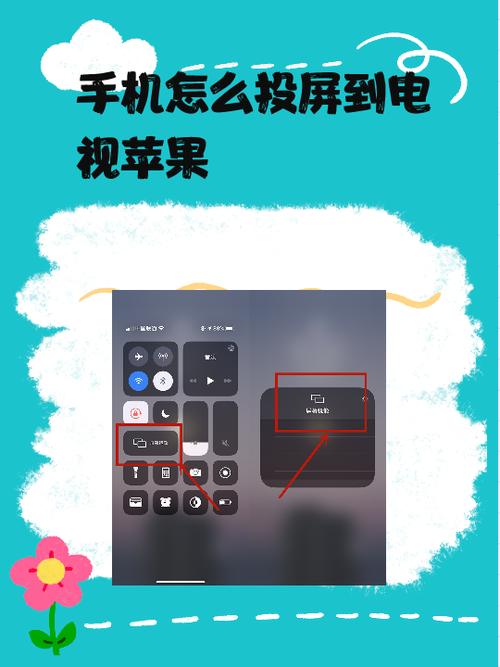 苹果手机怎么投屏到电视上