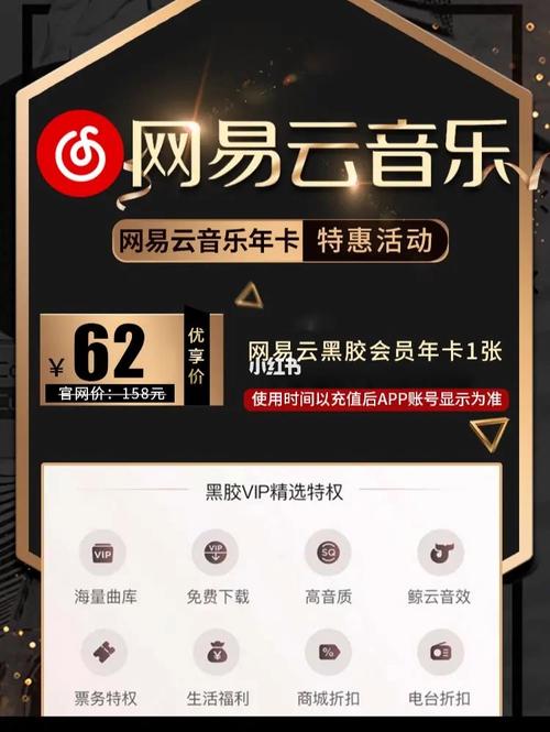 网易云音乐会员多少钱