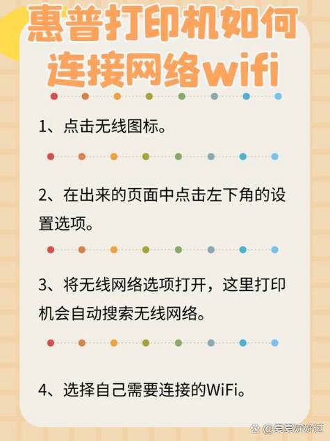 惠普打印机怎么连接wifi
