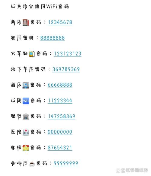 肯德基wifi密码是多少