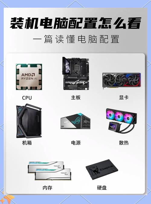 组装电脑各部件如何匹配