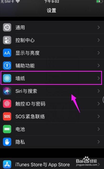 如何设置所有电话壁纸苹果手机