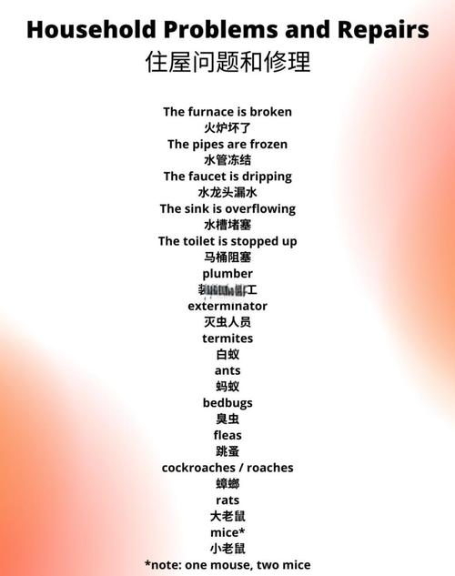 维修家电英语翻译怎么写