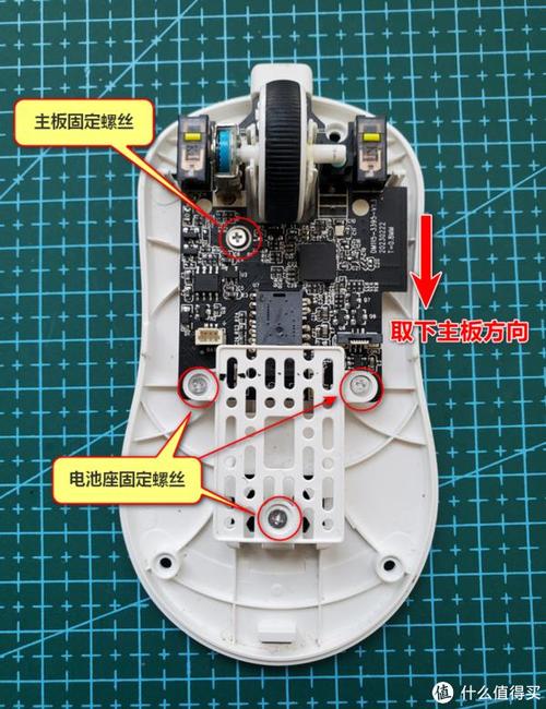 鼠标内部如何组装电脑上