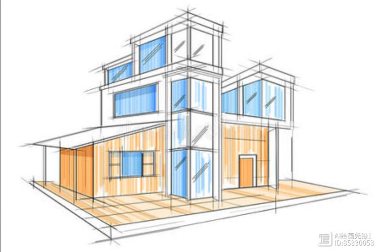 怎么用ai画建筑模型
