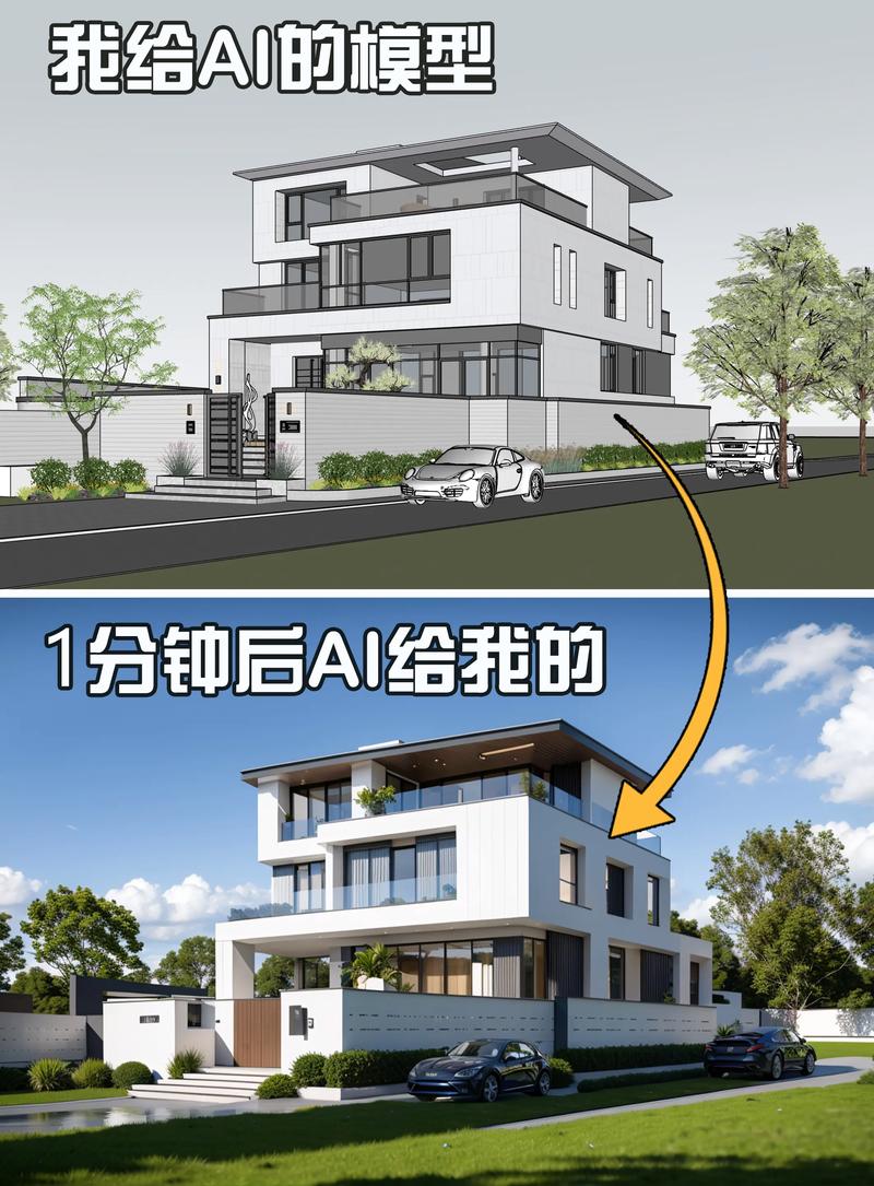 怎么用ai画建筑模型
