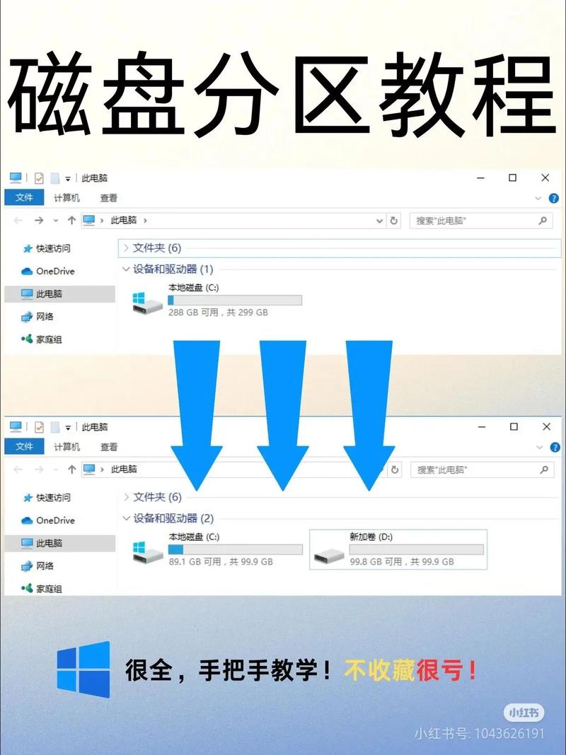 组装电脑就一个c盘 如何分区