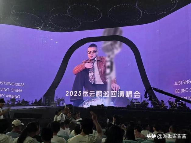 陈梦黄晓明一起看岳云鹏演唱会
