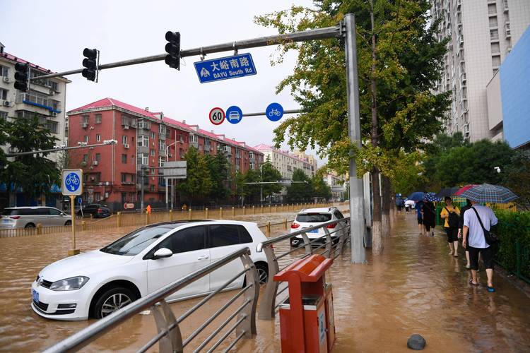#北京暴雨实况#