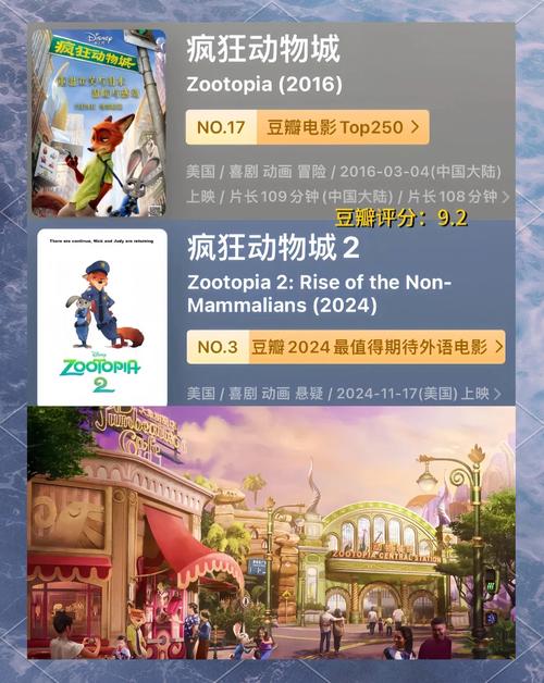 《疯狂动物城2》全新预告曝光