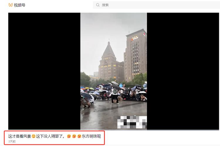 台风来袭有游客被困在外滩?假