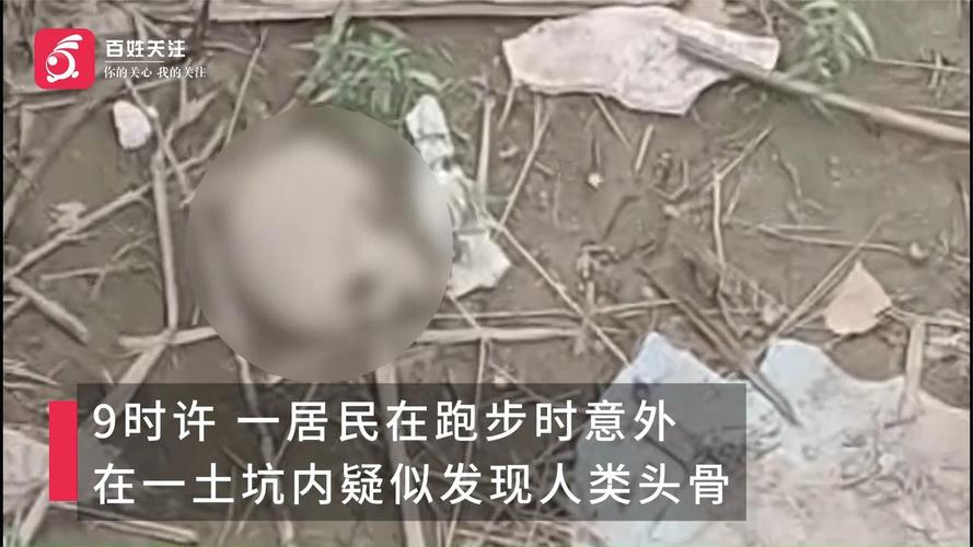 女子跑步时发现沟里有头骨 警方回应