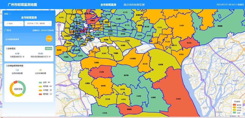 广州:市民可定位查看蚊媒风险等级