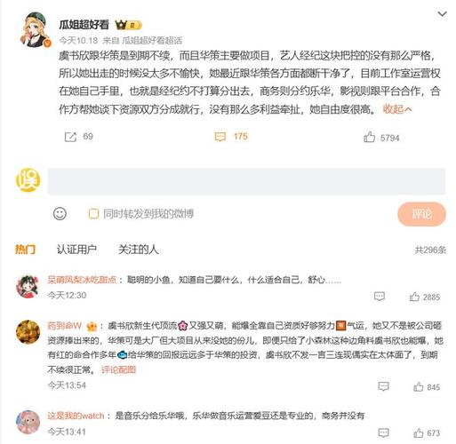 虞书欣与华策到期不续约