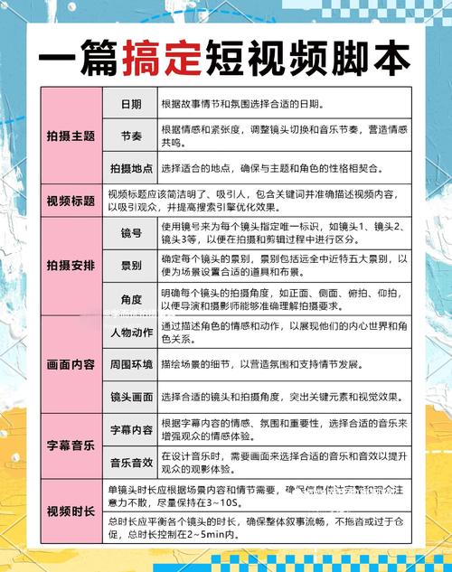 短视频脚本制作的表格怎么导出来