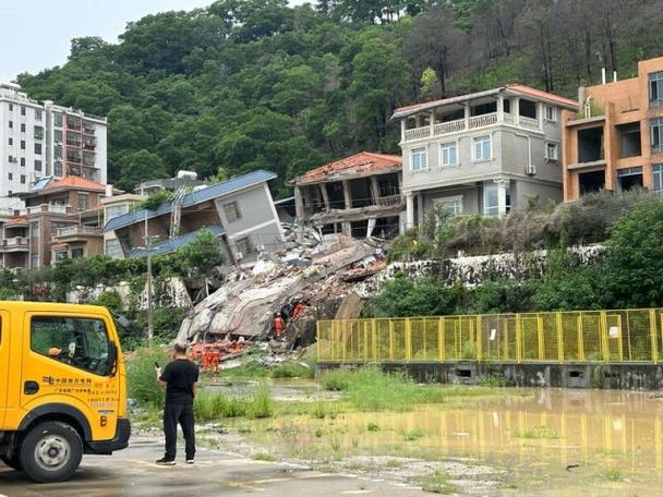广州山体滑坡已救出8人