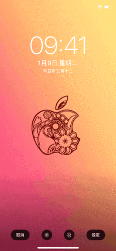 苹果手机5s如何设置动态壁纸