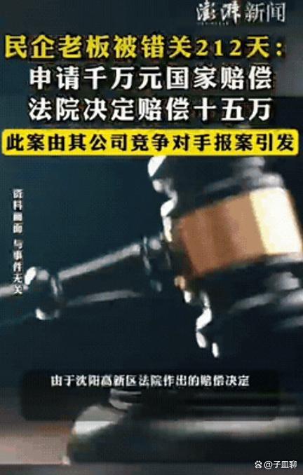 被错关212天的民企老板申请复议