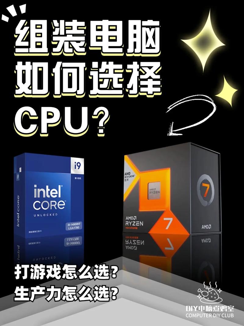 如何买一个组装电脑的cpu