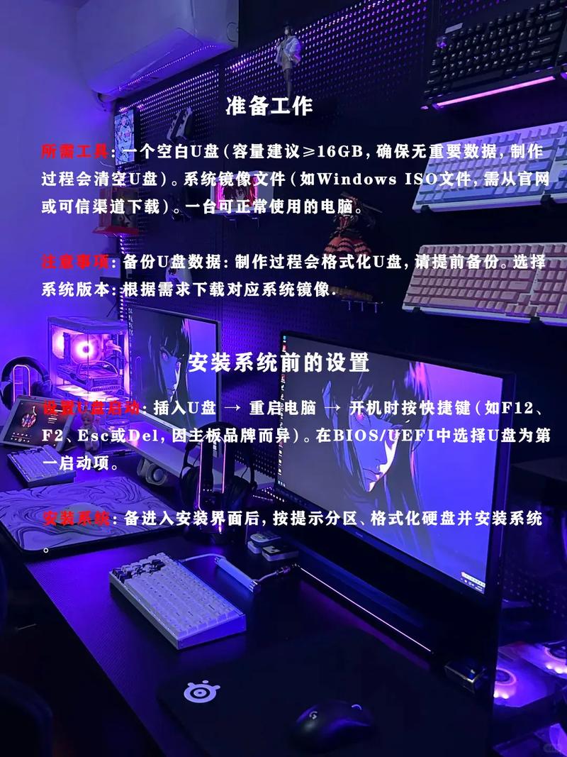 组装完电脑如何做系统盘