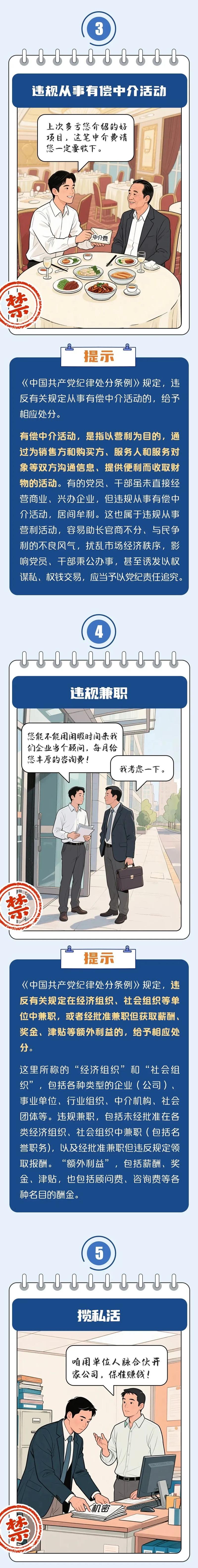 中纪委：公职人员禁止干6类副业