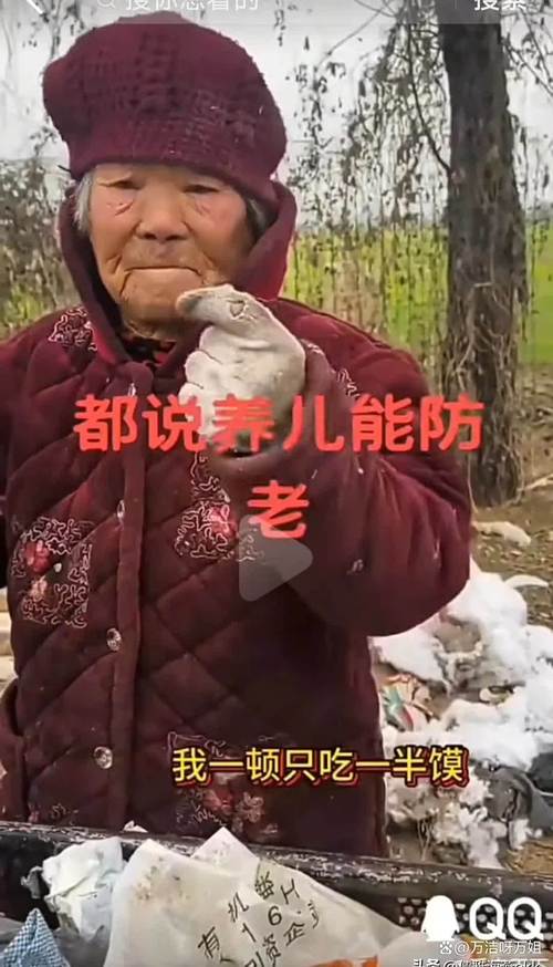 73岁老人扛80斤特产辗转千里看儿孙