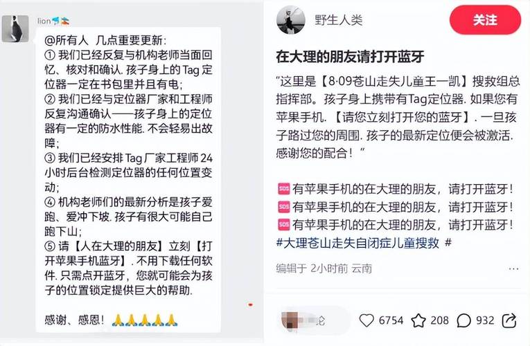 大理洱海12岁走失自闭症儿童已找到