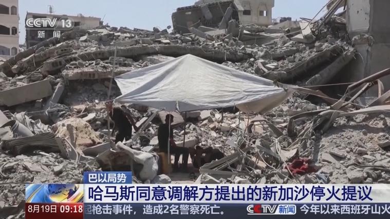 哈马斯已同意新加沙停火提议