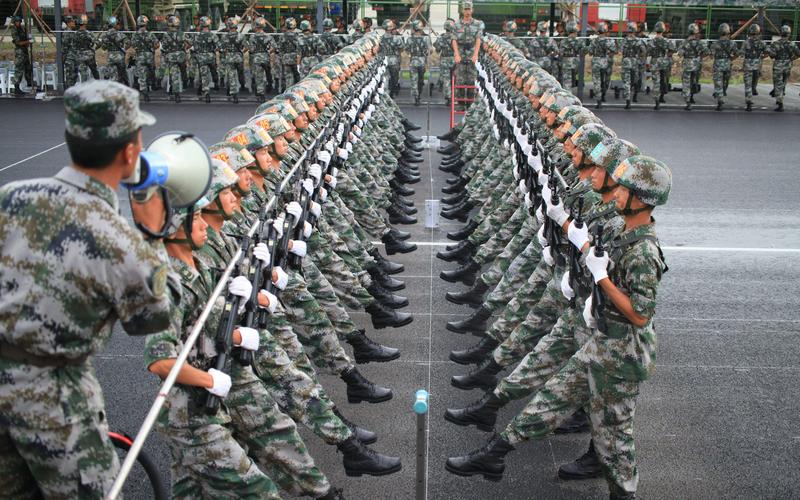 抢先看！阅兵训练高清大图