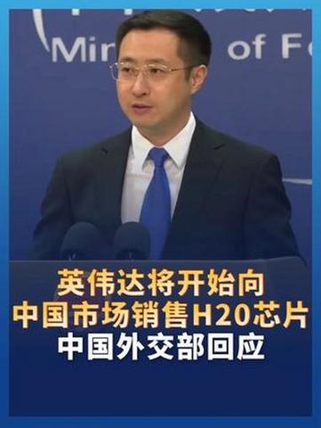 英伟达暂停H20芯片生产 外交部回应