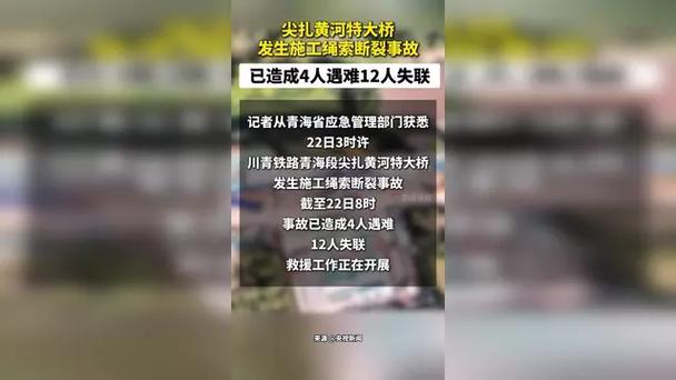 大桥施工绳索断裂事故致12死4失联