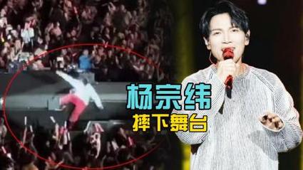 杨宗纬摔下舞台 目击者称疑短暂昏迷